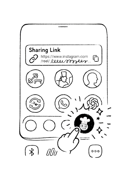 Share from Instagram